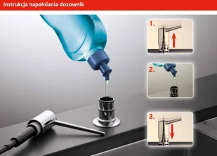 Blanco Dozownik LATO alumetalik 525811) 525811 - Mydelniczki i dozowniki mydła - miniaturka - grafika 4