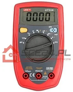 Miernik UT33A cyfrowy uniwersalny automat UT-33A - Multimetry - miniaturka - grafika 1