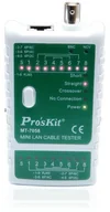 Narzędzia sieciowe - Tester Sieci Lan Utp Ftp RJ45 Bnc Proskit MT-7058 - miniaturka - grafika 1