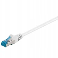 Patchcordy - Kabel Lan Patchcord Cat 6A S/ftp biały 2m - miniaturka - grafika 1
