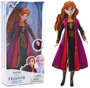 Disney Lalka Anna 30 cm Store Śpiewa Frozen 2 - Lalki dla dziewczynek - miniaturka - grafika 1
