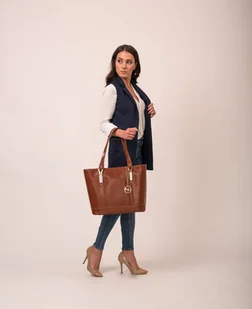 McKlein Torba Arya 15.4 cali Brązowy + Dogodne raty! - Torby na laptopy - miniaturka - grafika 13