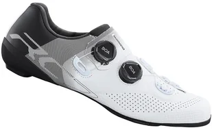 SHIMANO SHIMANO Buty rowerowe szosowe SH-RC702 białe - Buty rowerowe - miniaturka - grafika 1