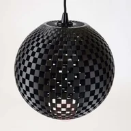 Lampy sufitowe - Tagwerk Lampa wisząca Flechtwerk, kula, grafit - miniaturka - grafika 1