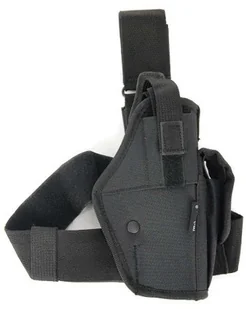 Mil-Tec MIL-Tec nogawki Holster, czarny 16145002 - Kabury i pokrowce - miniaturka - grafika 1