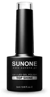 Lakiery hybrydowe - SunOne SunOne Lakier hybrydowy 5ml TOP SHINE 46983 - miniaturka - grafika 1