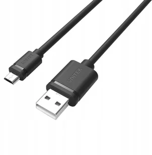 Unitek Kabel Usb Microusb-usb 2.0 1M, Y-C451GBK - Kable komputerowe i do monitorów - miniaturka - grafika 1