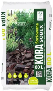 Sobex Kora sortowana 20 - 50 mm 80 l MP100OG80000000SR - Ziemia ogrodowa - miniaturka - grafika 1