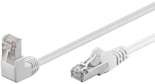 Kabel Lan Patchcord Cat 5E F/utp 1x90 Biały 2m - Patchcordy - miniaturka - grafika 5