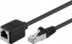 Kabel Lan przedłużacz Cat 5E gniazdo-wtyk 10m - Patchcordy - miniaturka - grafika 1