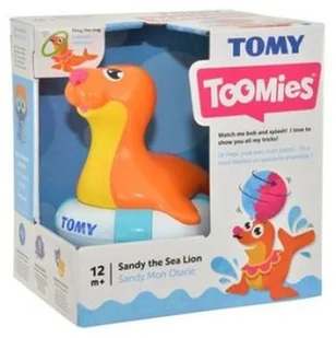 Tomy zabawka do kąpieli Pływająca foczka Sandy - Zabawki do kąpieli - miniaturka - grafika 2