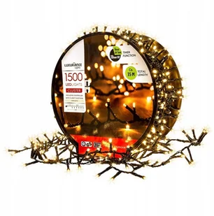 Oświetlenie Świąteczne Lampki 1500 Szt 35M Timer - Oświetlenie świąteczne - miniaturka - grafika 1