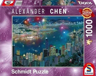 G3 Puzzle PQ 1000 Fajerwerki nad Hongkongiem - Puzzle - miniaturka - grafika 3
