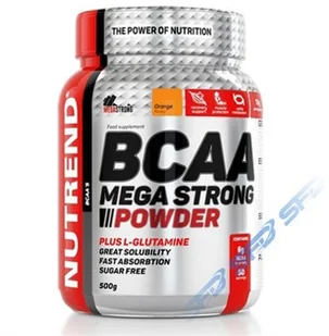 Nutrend BCAA Mega Strong Powder 500g - Aminokwasy - miniaturka - grafika 1