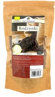Pięć Przemian Rodzynki bezglutenowe BIO 250g - - Bakalie - miniaturka - grafika 2