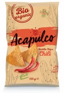 BIO Nachosy o smaku chili 125 g 1 szt. - Chipsy - miniaturka - grafika 1