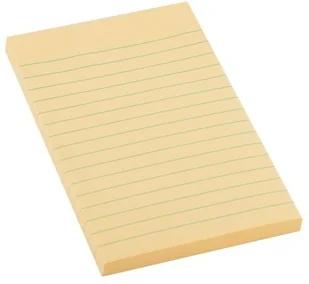 D.rect Notes samoprzylepny 98x150mm w linie - Artykuły biurowe - miniaturka - grafika 1