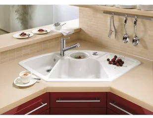 Villeroy & Boch Solo Corner Classicline 6708 01 KR - Zlewozmywaki - miniaturka - grafika 2