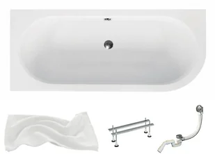Besco Wanna 180x80 Avita Slim Lewa + Syfon - Wanny - miniaturka - grafika 4