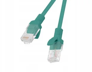 Lanberg Patchcord UTP kat.5e 0,5m zielony 10-Pack - Patchcordy - miniaturka - grafika 3