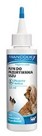 Francodex Płyn do uszu dla kotów i psów 125ml [FR179134] - Pielęgnacja uszu i oczu zwierząt - miniaturka - grafika 1