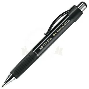 Faber Castell Długopis Grip plus 1407 czarny - Długopisy - miniaturka - grafika 2