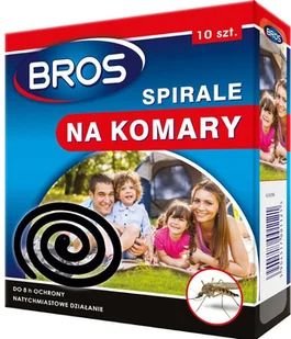Bros spirala owadobojcza komary 10 szt. Bro000078 - Zwalczanie i odstraszanie szkodników - miniaturka - grafika 1