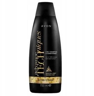 Avon Szampon Superblask 2w1 Odżywka 700 ML - Szampony do włosów - miniaturka - grafika 2