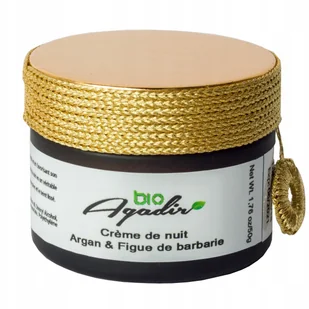 Bio Odmładzający krem arganowy na noc 50ml Agadir - Kremy do twarzy - miniaturka - grafika 1