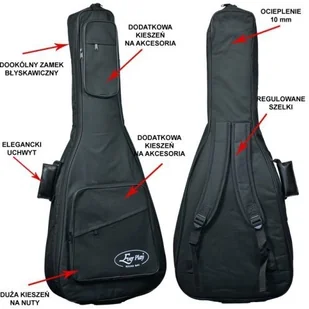 Ever Play 613B Pokrowiec na gitarę basową - Pokrowce i futerały na gitarę - miniaturka - grafika 1