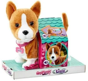 Goliath Maskotka Lizzy Corgi Animagic Pies 256519 - Maskotki i pluszaki - miniaturka - grafika 1