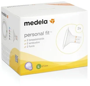 Medela Personal Fit, Lejki, rozmiar L, 27 mm - Akcesoria do karmienia - miniaturka - grafika 1