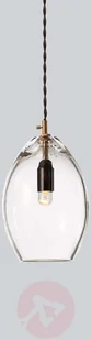 Przezroczysta szklana lampa wisząca Unika, 14 cm - Lampy sufitowe - miniaturka - grafika 4