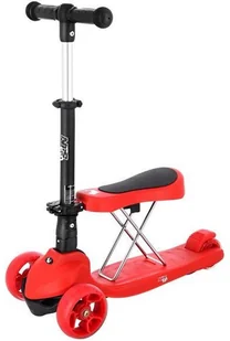 Nils HLB12 2w1 RED HULAJNOGA DZIECIĘCA FUN - Hulajnogi - miniaturka - grafika 1