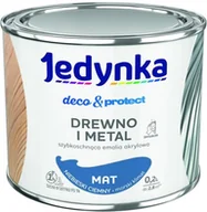 Farby zewnętrzne - Jedynka D&p- matowa, niebieska ciemna, 0.2l - miniaturka - grafika 1