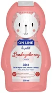 Kosmetyki kąpielowe dla dzieci - On Line LE PETIT ŻEL 3W1 DLA DZIECI 350ML LANDRYNKOWY - miniaturka - grafika 1