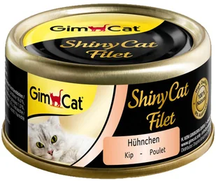 GimCat ShinyCat, w bulionie 6 x 70 g - Kurczak - Mokra karma dla kotów - miniaturka - grafika 2