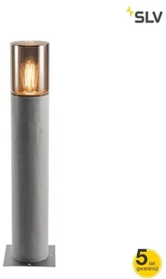 SLV Spotline) LISENNE POLE 70 E27 szara IP54 1000666 - Lampy ogrodowe - miniaturka - grafika 1