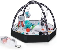 Maty edukacyjne - KinderKraft Mata edukacyjna z piłeczkami Sea Land - miniaturka - grafika 1