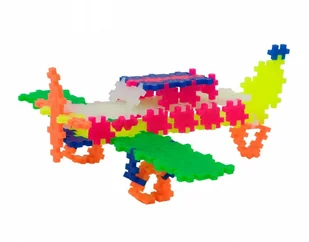 Plus Plus Klocki Plus Plus Mini Neon 3w1 220 el. - Klocki - miniaturka - grafika 2