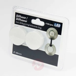 Briloner Diffusoraufsatz für Einbauleuchten - 6er-Set - Oprawy, klosze i abażury - miniaturka - grafika 1