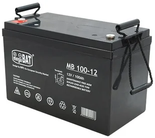 MW Power Akumulator MB 12V 100Ah Akumulator MB 12V 100Ah - Akumulatory ogólnego zastosowania - miniaturka - grafika 1
