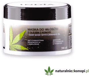 Konopna maska do włosów 200 ml - Maski do włosów - miniaturka - grafika 1