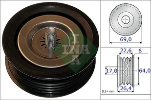SKF ROLKA PROWADZĄCA MERCEDES VKM 38527 - Mechanizmy rozrządu - miniaturka - grafika 27