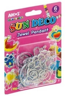 Amos Brelok witrażowy Jewel Pendant AMOS - Artykuły biurowe - miniaturka - grafika 4
