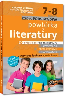 Greg Powtórka z literatury SP 7-8 w.2017 GREG - Pomoce naukowe - miniaturka - grafika 2