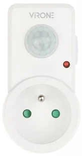 Orno Gniazdkowy czujnik ruchu 120° IP20 280W MS-1 - Czujniki ruchu i zmierzchu - miniaturka - grafika 3