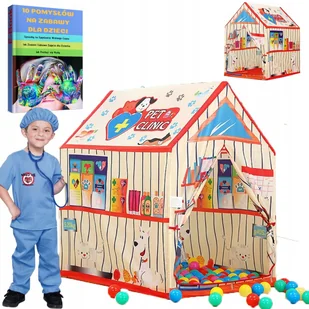 Namiot Namiocik Weterynarza Domek Dla Dzieci - Namioty i tipi dla dzieci - miniaturka - grafika 5
