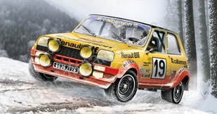 Italeri Samochód Renault R5 Alpine Rally 3652 - Kolekcjonerskie modele pojazdów - miniaturka - grafika 1