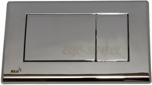 Alcaplast Przycisk spłukujący Wc chrom M271 Delfin - Przyciski spłukujące - miniaturka - grafika 1